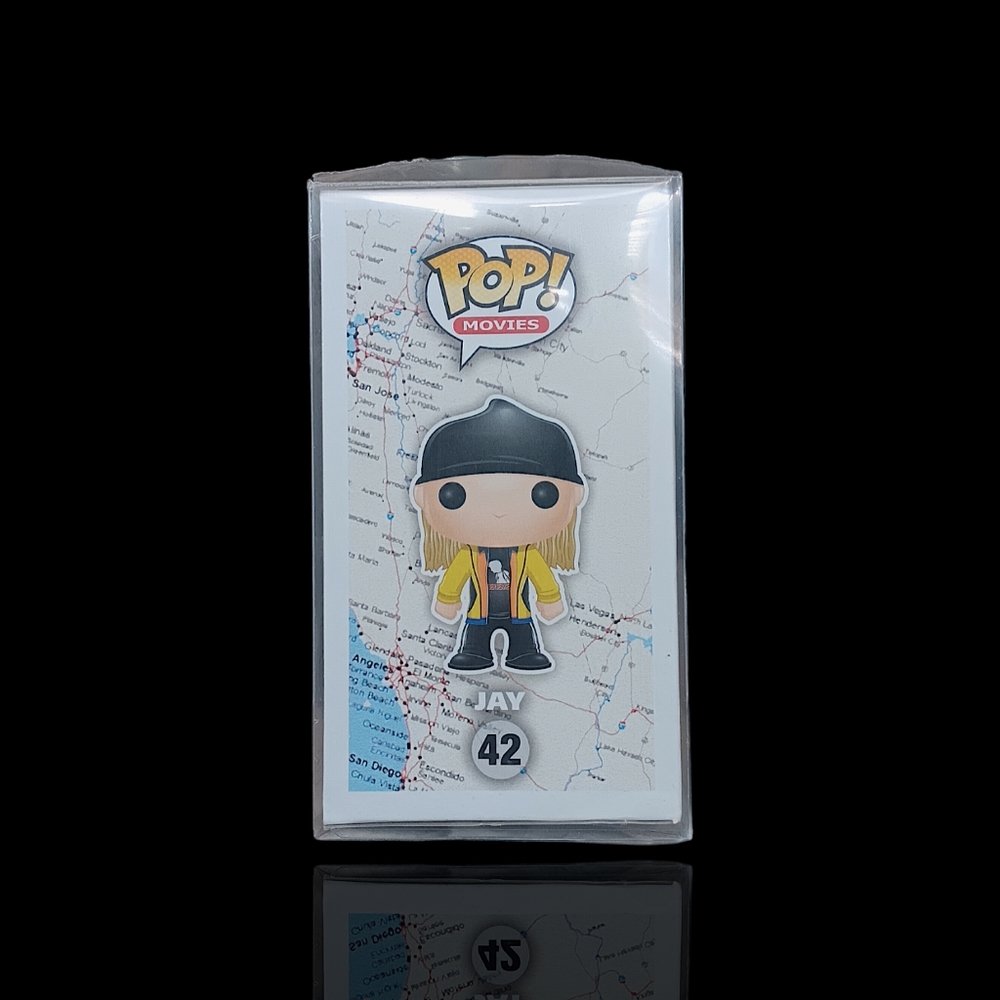 Funko Pop Movies Jay and Silent Bob 42 Jay unopened W/Pop Protector - Picture 6 of 13